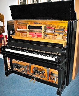 Steinway Welte Pianola 1919, image from Wikipedia author KarlKunde Erlaubnis